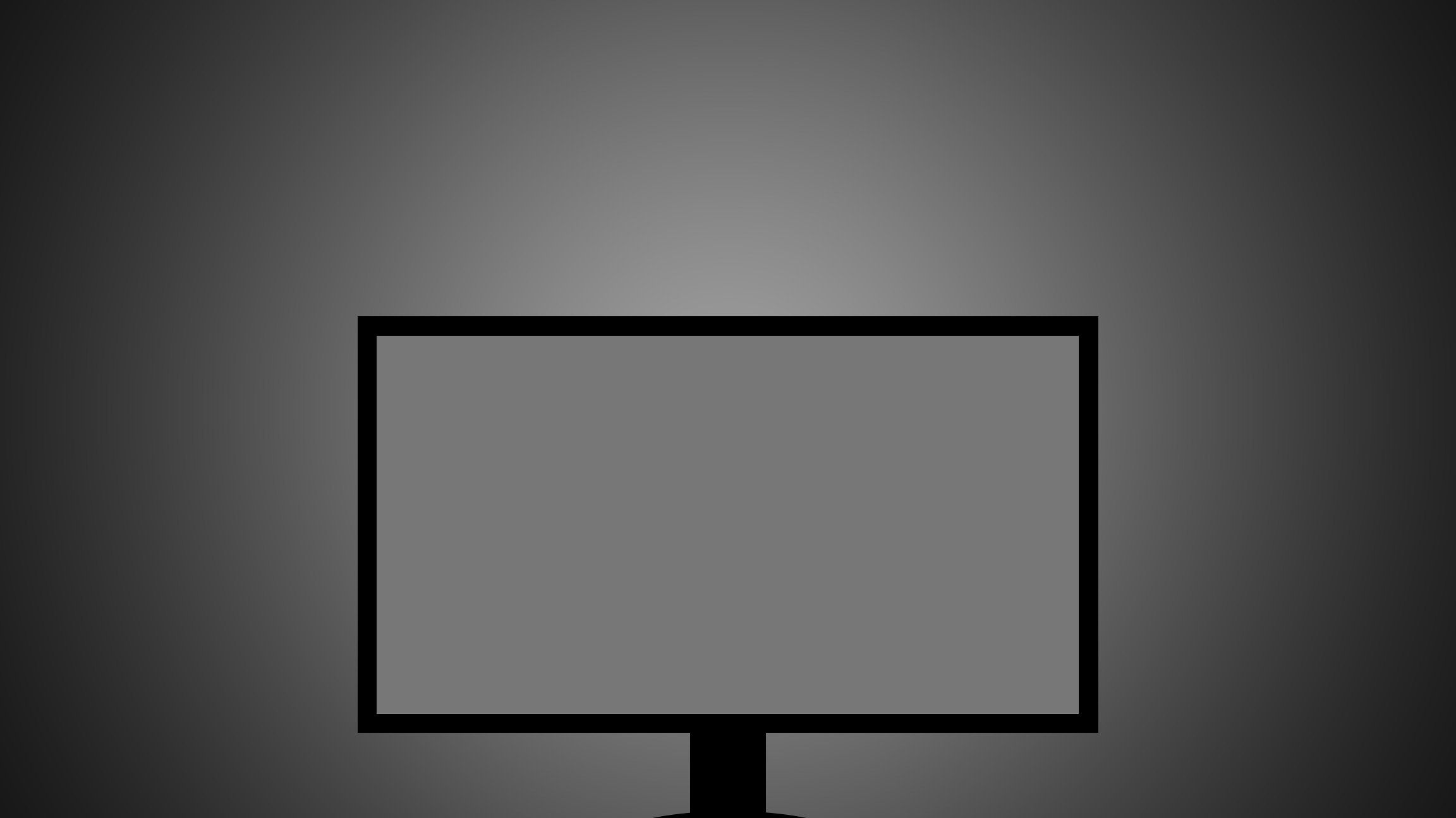 Oświetlenie za monitorem